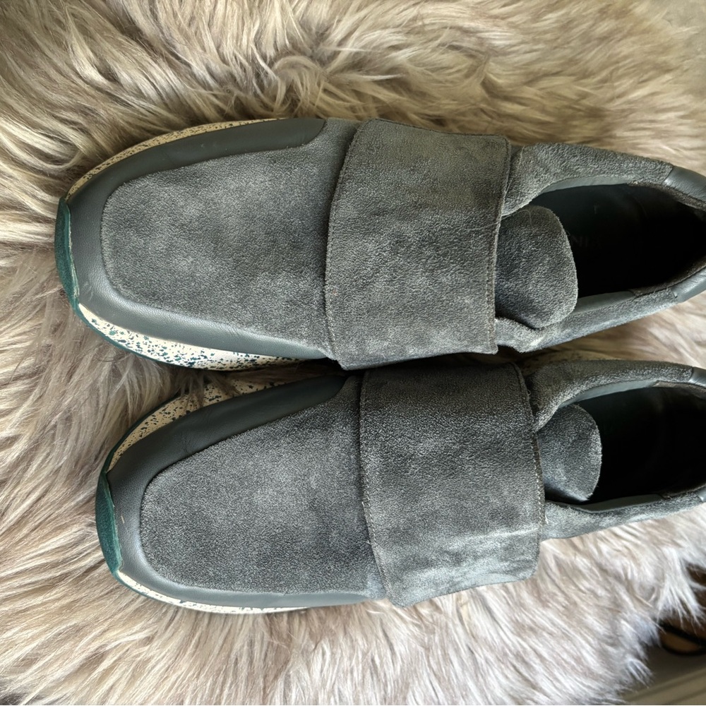 Vince Dark Teal Gage Sneakers